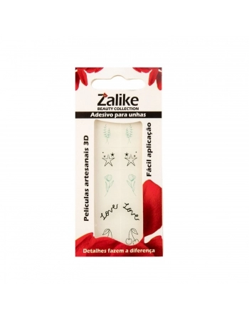 ADESIVO UNHA ZALIKE ARTESANAL CLASSIC 883
