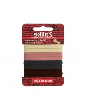 ELASTICO CABELO ZALIKE BASICO SILK 8UN 599