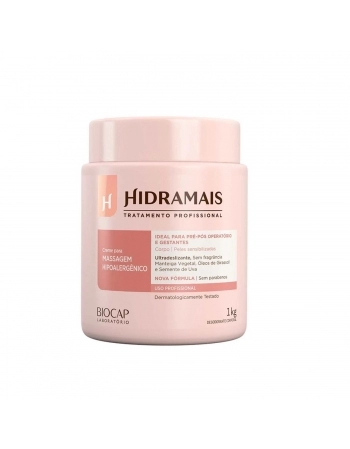 CREME MASSAGEM HIDRAMAIS 500G HIPOALERGENICO