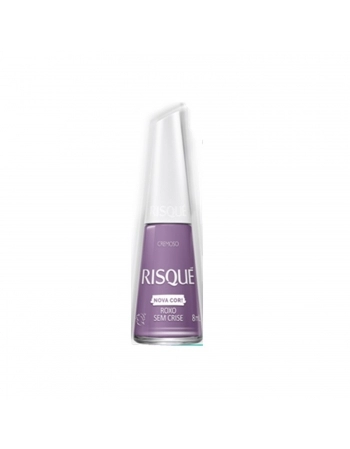 ESMALTE RISQUE CREMOSO SEM BLISTER ROXO SEM CRISE