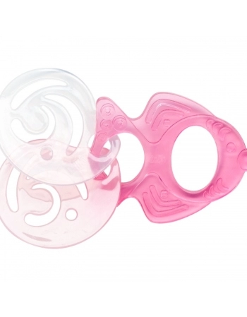 MORDEDOR LOLLY 7043 PEIXE C/PENDUR ROSA