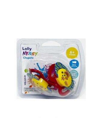 CHUPETA LOLLY 4912 VIVA SILICONE REDONDO T2 BLISTER C/02UN NEUTRO
