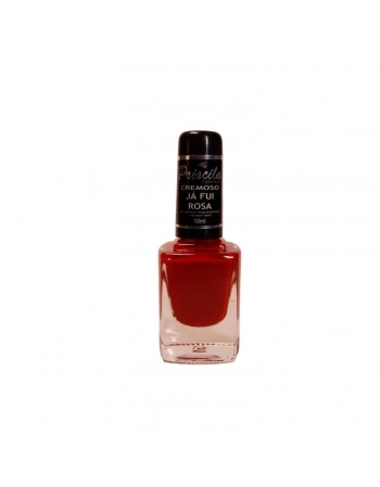 ESMALTE PRISCILA 10ML SEM BLISTER CREMOSO JA FUI ROSA 2707