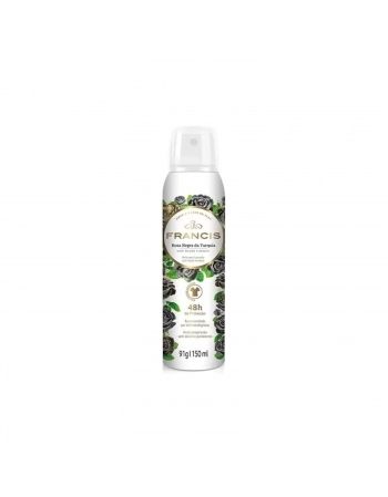 DESODORANTE AEROSOL FRANCIS 150ML CLASSICO ROSA NEGRA DA TURQUIA