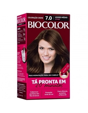 TINTURA BIOCOLOR MINI KIT 7.0 LOURO MEDIO