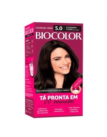 TINTURA BIOCOLOR MINI KIT 5.0 CASTANHO CLARO