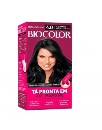 TINTURA BIOCOLOR MINI KIT 4.0 CASTANHO MEDIO