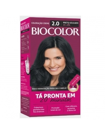 TINTURA BIOCOLOR MINI KIT 2.0 PRETO AZULADO
