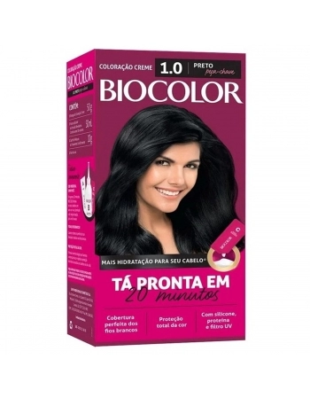 TINTURA BIOCOLOR MINI KIT 1.0 PRETO