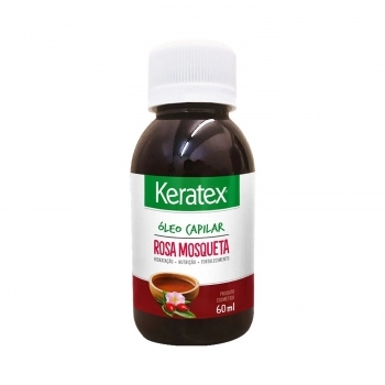 OLEO CAPILAR KERATEX 60ML ROSA MOSQUETA