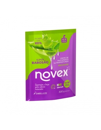 CREME TRATAMENTO EMBELEZZE NOVEX 300G REFIL SUP BABOSAO