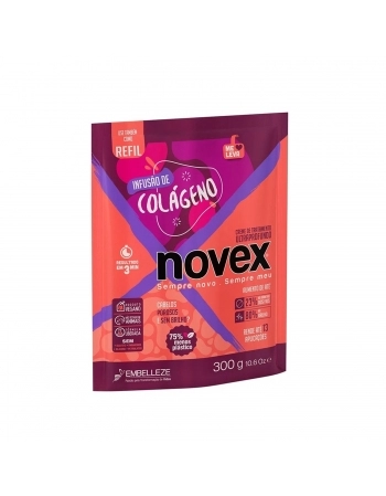 CREME TRATAMENTO EMBELEZZE NOVEX 300G REFIL INFUSAO DE COLAGENO