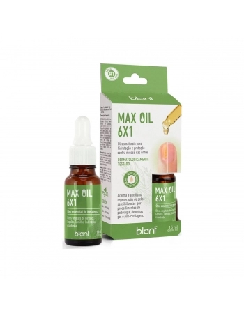MAX OIL BLANT 15ML UNHAS 6X1