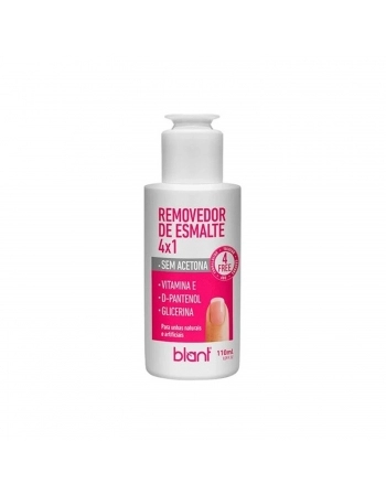 REMOVEDOR ESMALTES BLANT 110ML 4X1