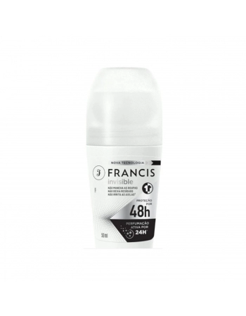 DESODORANTE ROLL ON FRANCIS 50ML INVISIBLE 48H