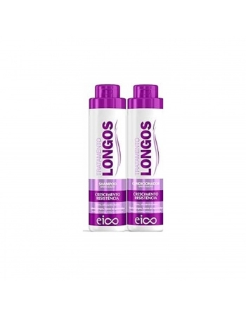 KIT SHAMPOO + CONDICIONADOR EICO 800/750ML CABELOS LONGOS