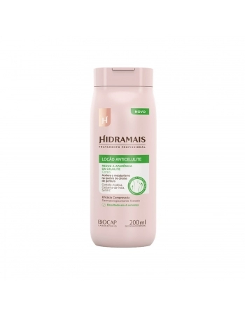 LOCAO HIDRATANTE CORPORAL HIDRA 200ML ANTICELULITE