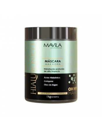 MASCARA MAVILA PROFISSIONAL 1KG HIALURONICO