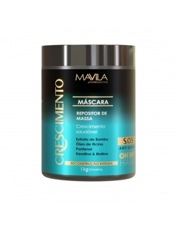 MASCARA MAVILA PROFISSIONAL 1KG CRESCIMENTO
