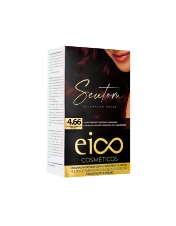 TINTURA EICO SEU TOM KIT 4.66 CASTANHO VERMELHO INTENSO