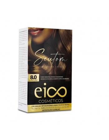 TINTURA EICO SEU TOM KIT 8.0 LOURO CLARO