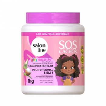 CREME PENTEAR SALON LINE 1K SOS 5 EM 1 KIDS HIDRATAÇÃO