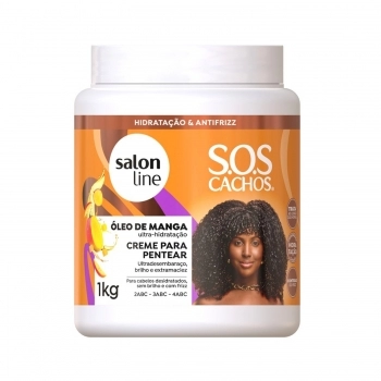 CREME PENTEAR SALON LINE 1K SOS OLEO DE MANGA