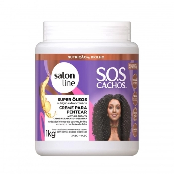 CREME PENTEAR SALON LINE 1K SOS SUPER OLEOS