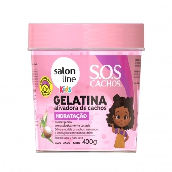 GELATINA SALON LINE 400G SOS KIDS HIDRATACAO