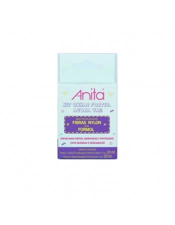 KIT ESMALTE ANITA UNHAS FORTES AGORA VAI 1111