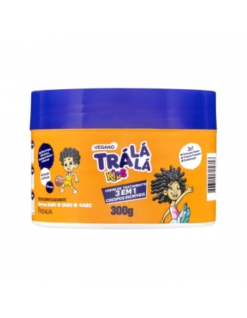 CREME TRATAMENTO TRA LA LA 300G 3EM1 KIDS CRESPOS