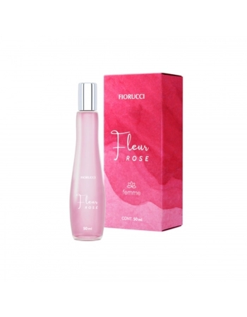 DEO COLONIA FIORUCCI FEMININA 50ML FLEUR ROSE