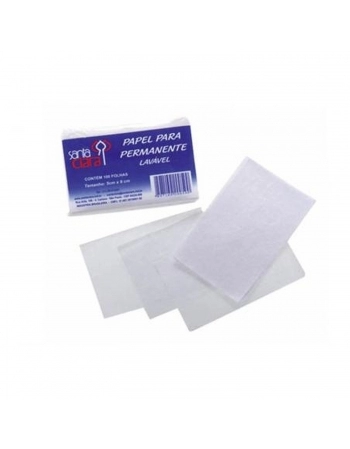 PAPEL PARA PERMAMENTE SANTA CLARA 100 UNIDADES 50