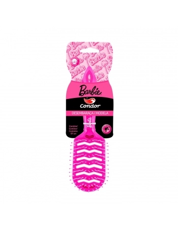 ESCOVA DE CABELO CONDOR BARBIE COLLAB 6895 VAZADA