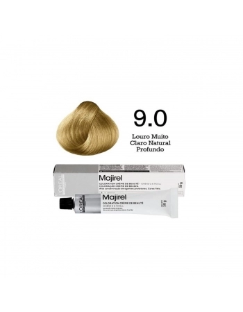 TINTURA LOREAL MAJIREL PROFISSIONAL INDIVIDUAL 9.0 LRO MUITO CLARO NATURAL PROFUNDO
