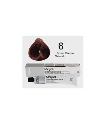 TINTURA LOREAL MAJIREL PROFISSIONAL INDIVIDUAL 6 LOURO ESCURO