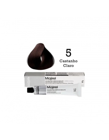 TINTURA LOREAL MAJIREL PROFISSIONAL INDIVIDUAL 5 CASTANHO CLARO