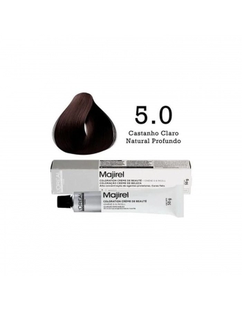 TINTURA LOREAL MAJIREL PROFISSIONAL INDIVIDUAL 5.0 CAST CLARO NATURAL PROFUNDO