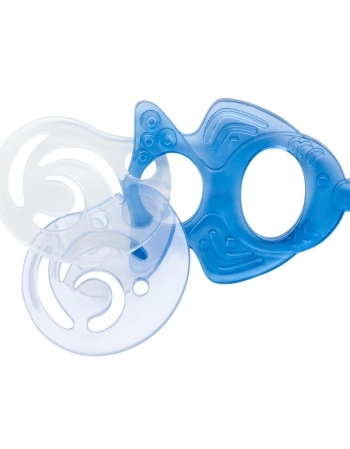 MORDEDOR LOLLY 7043 PEIXE BLISTER AZUL