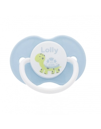 CHUPETA LOLLY BONA 4815 SILICONE ORTODONTICA TAMANHO 2 AZUL
