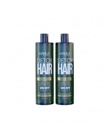 KIT SHAMPOO + CONDICIONADOR MAVILA PROFISSIONAL 1L DETOX