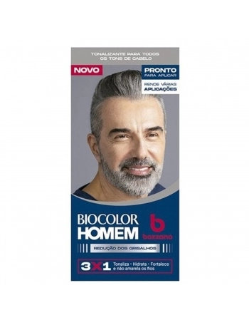 TONALIZANTE BIOCOLOR HOMEM REDUÇÃO GRISALHO