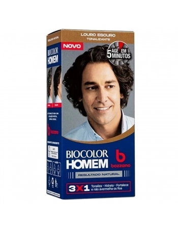 TONLIZANTE BIOCOLOR HOMEM LOURO ESCURO