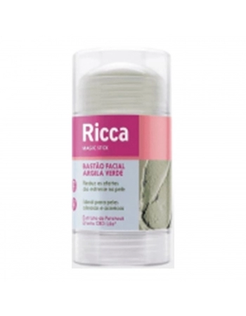 BASTAO FACIAL RICCA 30GR ARGILA VERDE