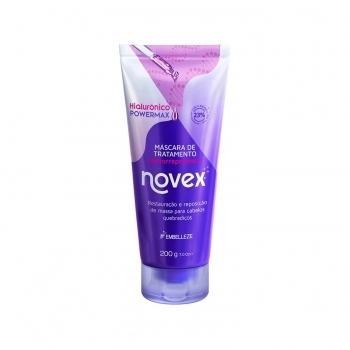 MASCARA TRATAMENTO NOVEX 200G HIALURONICO POWERMAX