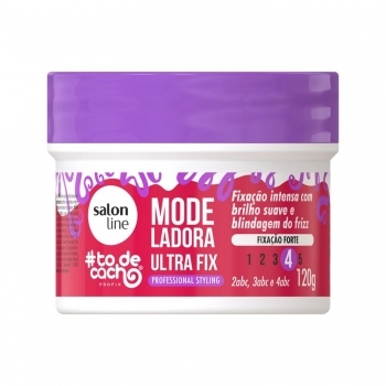 MODELADOR CACHOS SALON LINE 120G TO DE CACHOS ULTRA FIX
