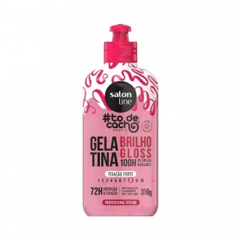 GELATINA SALON LINE 310G TO DE CACHO BRILHO GLOSS