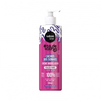 CREME MODELA SALON LINE 500ML TO DE CACHO FIX FORTE CACHO DOS SONHOS