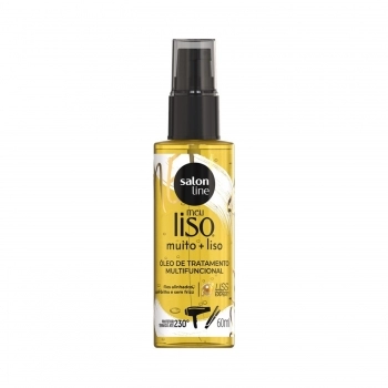 OLEO SALON LINE 60ML MEU LISO MULTIFUNCIONAL MUITO + LISO