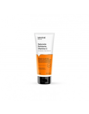 SABONETE LIQUIDO ESFOLIANTE LABOTRAT 80ML DERMO SKIN ENZIMATICO
